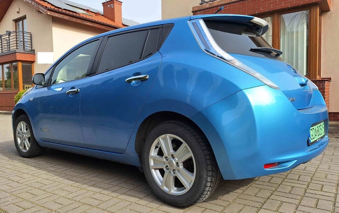 Nissan Leaf cena 29000 przebieg: 108600, rok produkcji 2013 z Gdańsk małe 121